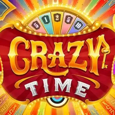 Crazy Time logo by Evolution Casino Kingdom