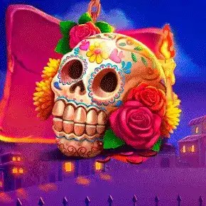 Megaways logo of Muertos Multiplier Megaways from Pragmatic Play at Casino Kingdom