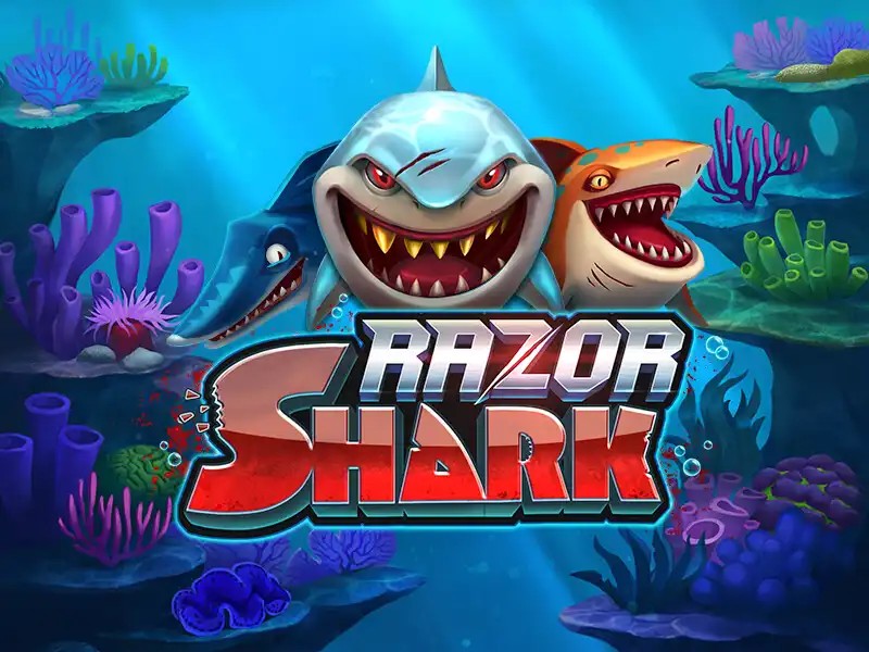 Razor Shark logo by Push Gaming Casino Kingdom